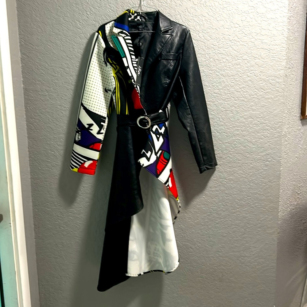 Beautiful new with tags For Her NYC high low jacket.